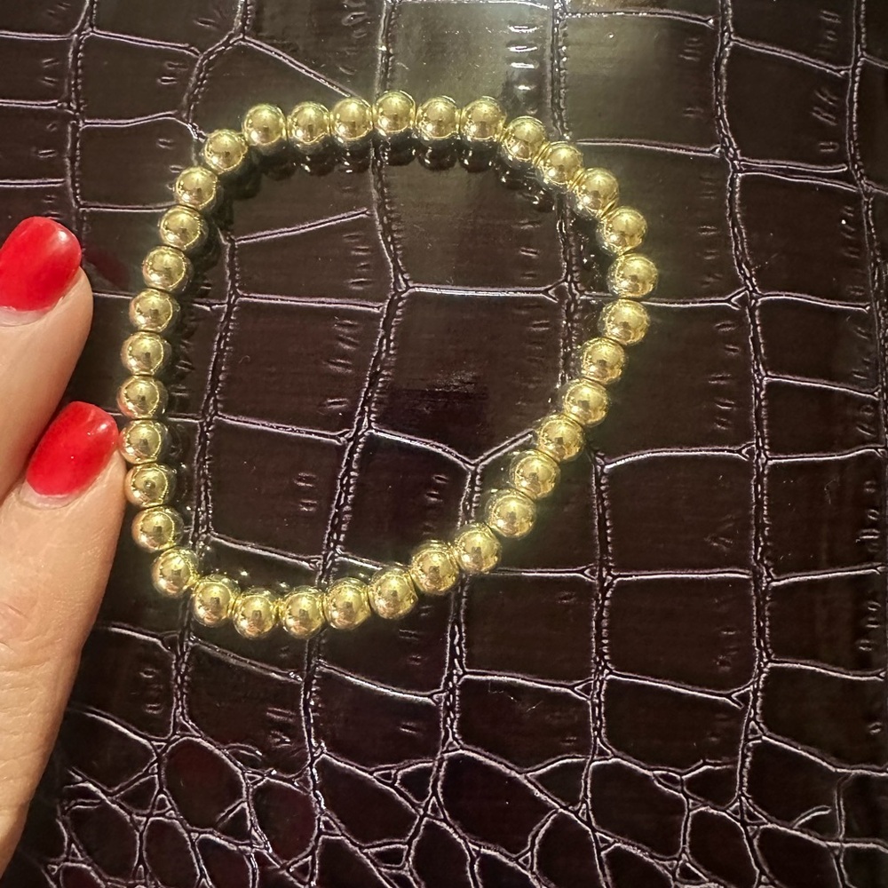 BaubleBar Pisa Gold Bracelet 6mm – New Without Tags